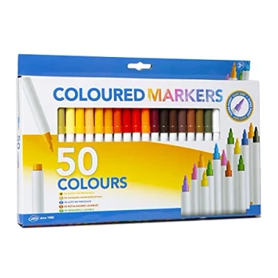 Image of Grafix 50 Super Tips Washable Markers