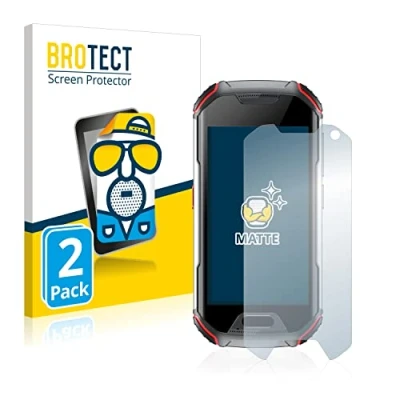 Image of brotect Screen Protector Anti Glare compatible with Unihertz Atom XL (2 Pack) Matte, Fingerprint Protection Film