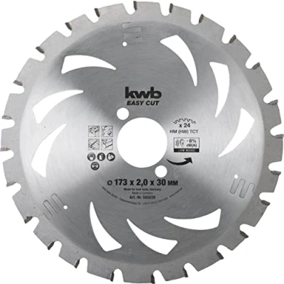 Image of kwb 173mm Circular Saw Blade for Effortless Cutting, Made in Germany, Ideal Cordless Tools, Wood, Metal, and Plastics