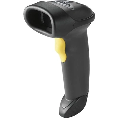 Image of Zebra LS2208 Handheld Barcode Scanner Black USB, Stand Kit