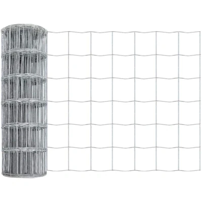 Image of vidaXL Euro Fence 0.6x10 m Galvanised Steel