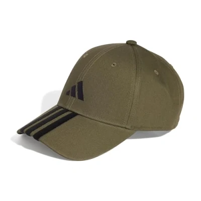 Image of adidas Unisex Bball 3S Cap New Logo, Collegiate Green/Black, S
