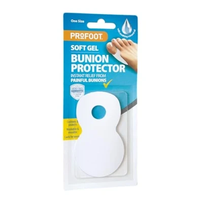 Image of PROFOOT Bunion Protector Instant Relief Reduces Friction &amp; Pressure Slim Design Cushion Washable and Reusable