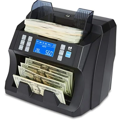 Image of ZZap Bill Value Counter &amp; Counterfeit Detector Money Cash Currency Machine (NC25)