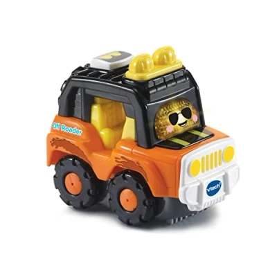 Image of VTech Toot Drivers Off Roader Interactive Toddlers Toy for Pretend Play with Lights and Sounds Suitable Boys &amp; Girls 12 Months, 2, 3, 4 + Years, English Version , 5.2 x 9.2 7.2 cm