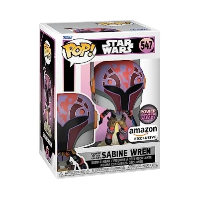 Image of Funko POP! Women Of Star Wars Sabine Wren Wars: Rebels Amazon Exclusive Collectable Vinyl Figure Gift Idea Official Merchandise Toys for Kids &amp; Adults TV Fans