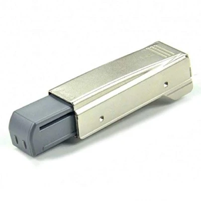 Image of Blum 973A0500.01x15 973A Blumotion Straight Arm Full Overlay Hinge for Doors, Nickel Finish (Pack of 15)