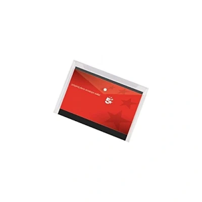 Image of 5 Star Envelope Wallet Polypropylene A4 Transparent Clear [Pack of 5]