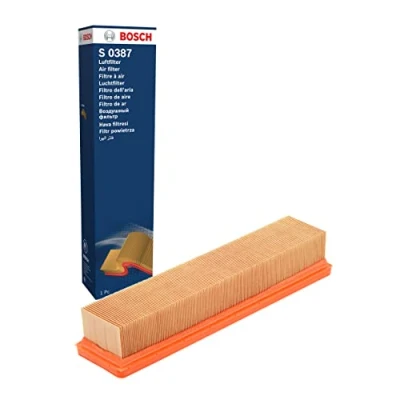 Image of 7701059409 Air Filter BOSCH F 026 400 387 59mm 81,5mm 356mm Insert RENAULT: CLIO 4, 3, 2, DACIA: Sandero LOGAN MCV I