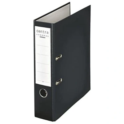 Image of Leitz Chromos 230130 Folder with Slots A4 Wide Plastic Black
