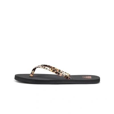 Image of Reef Women&#039;s Bliss Nights Flip Flop, Classic Leopard, 6 UK