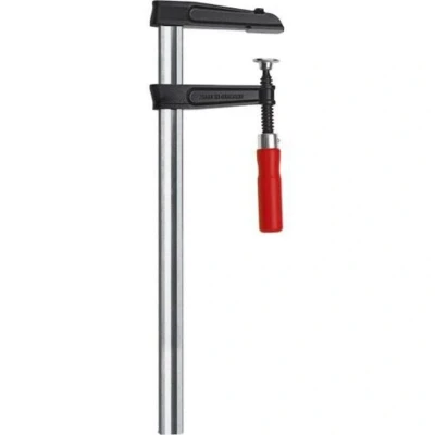 Image of Bessey TKPN200BE Heavy Duty Malleable Cast Iron Screw Clamp TKPN 2000/120 Wood Handle, BE107659