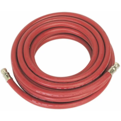Image of Sealey Air Hose 10m x 10mm with 1/4&quot; BSP Unions