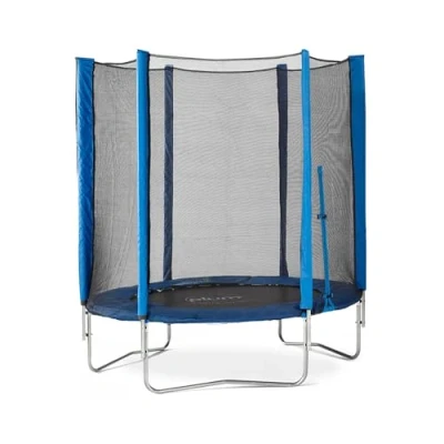 Image of Plum Play 6ft Junior Trampoline and Safety Enclosure (Royal Blue)