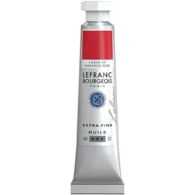 Image of Lefranc Bourgeois Extra Fine oil paints Artist Pigments, based paint, Krapplack Rosa Farbton, 20 ml