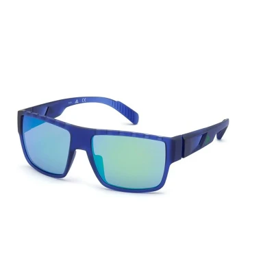 Image of Sunglasses Adidas sport Sp0006 col. 91q Man GÃ©omÃ©trique Blu
