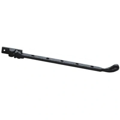 Image of Black Antique Iron Bulb End Casement Stay 254mm (10&quot;) from EUROART