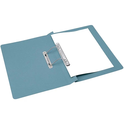 Image of Rexel Jiffex Foolscap Transfer Files 320 Sheet Capacity Pack of 50, Blue