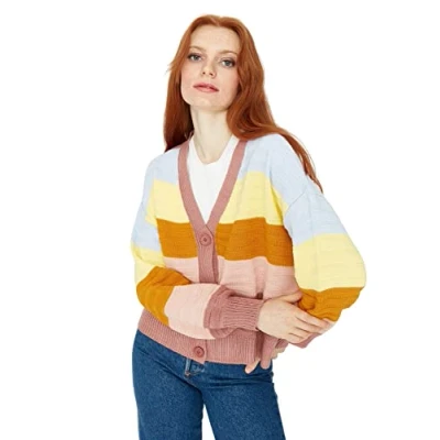 Image of Trendyol Cardigan Pink Regular