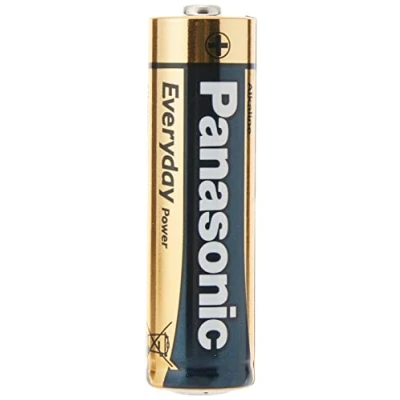 Image of Panasonic AA or AAA Batteries Everyday Power Silver Alkaline LR6 / LR03 1.5V 10x Longer Lasting 4 + (AA)