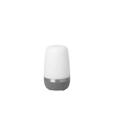 Image of Blomus Spirit LED Battery Outdoor Lamp Rechargeable Table with USB Cable Size S (Warm Grey)