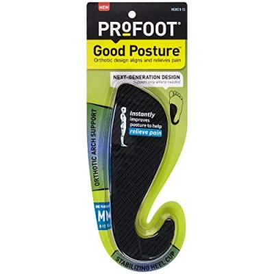 Image of PROFOOT Posturthotic Orthotic Alignment Insole, Men 8 13