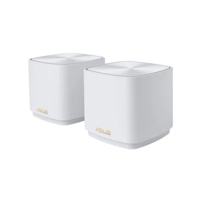 Image of ASUS ZenWiFi XD5 AX3000 WiFi 6 Mesh Router (2 Pack), Coverage up to 7500 sq ft, Subscription free Network Security, Advanced Parental Control, Instant Guard, VPN, 3 Step Easy Setup via App