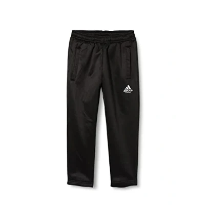 Image of Adidas TR71 100 Pants Only stack logo on left side Jacket Sport Jacket, BlackWhite, 11 12Y (152)