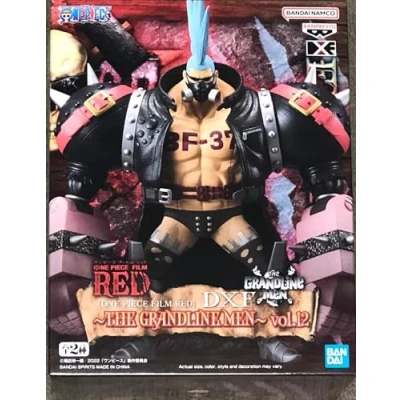 Image of Banpresto One Piece Film Red The Grandline Men Franky Vol.12 DXF Statue