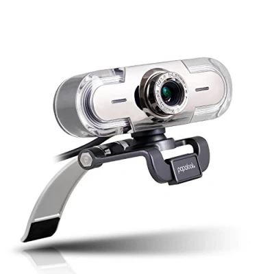 Image of papalook Webcam 1080P Full HD PC Skype Camera, PA452 Web Cam with Microphone, Video Calling and Recording for Computer Laptop Desktop, Plug Play USB Camera YouTube, Compatible Windows