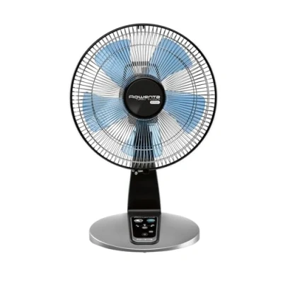 Image of Rowenta VU2660 5 Speed Turbo Silence Portable Table Fan with Remote Control