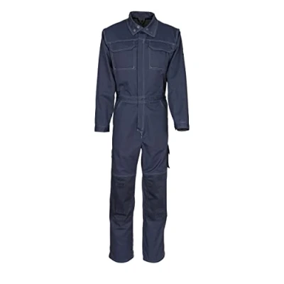 Image of Mascot 10519 442 010 Akron Industry Lightweight Boilersuit with Kneepad Pockets, Size M, Dark Navy