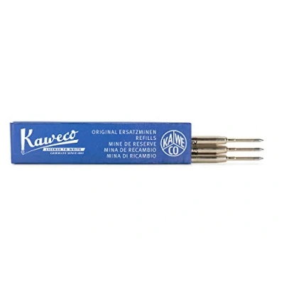 Image of Kaweco G2 Ballpoint Pen Refill Blue 0.8 3 Pieces