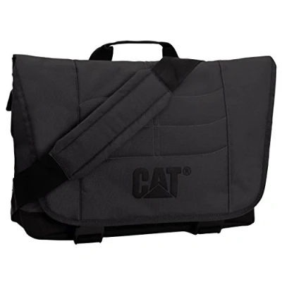 Image of Caterpilla Charles Shoulder Messenger Notebook Laptop Macbook to 15.6&quot; Bag Grey