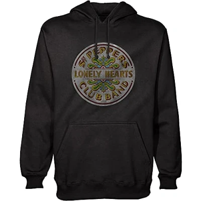 Image of Felpa # L Black Unisex Sgt Pepper
