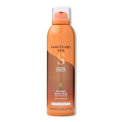 Image of Sanctuary Spa Signature Natural Oils Ultra Rich Shower Burst, No Mineral Oil, Cruelty Free and Vegan Foaming Body Wash, 200ml
