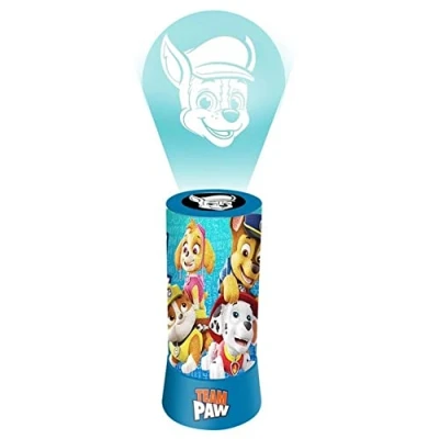 Image of Paw Patrol Cylindrical LED Projector (PW16538), Blue, Single