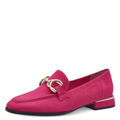 Image of MARCO TOZZI Women&#039;s 2 24217 42 Loafers, Pink, 5.5