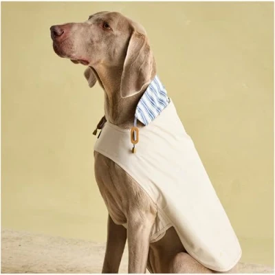 Image of Rosewood Joules Sandshell Raincoat for Dogs, Large, Washable, Lightweight, Rain/Water Resistant Dog Coat Large Dogs