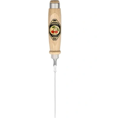 Image of Kirschen 1001002 Firmer Chisel with Horn Beam Handle, Beige/Silver, 2 mm
