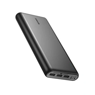Image of Anker Power Bank, PowerCore 26800mAh Portable Charger with Dual Input Port and Double Speed Recharging, 3 USB Ports External Battery for iPhone 16/15/14/13 Series, iPad, Galaxy, Android More