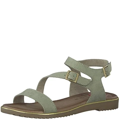 Image of Jana Softline Women&#039;s 8 28177 20 Sandal, Sage, 6 UK
