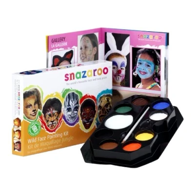 Image of Snazaroo Face Paint Palette Kit, Wild
