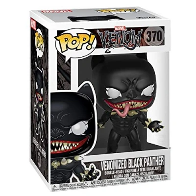 Image of Venom Venomized Black Panther Pop! Vinyl