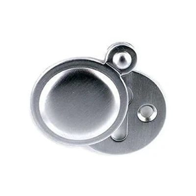 Image of Carlisle Brass M42SC Escutcheon Lock Profile Victorian Round Cover FACE FIX, Gold