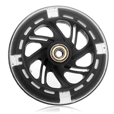 Image of Unbekannt Tuoservo LED Flash Light Up Wheels For Scooter Inline Skates 120mm (Black)