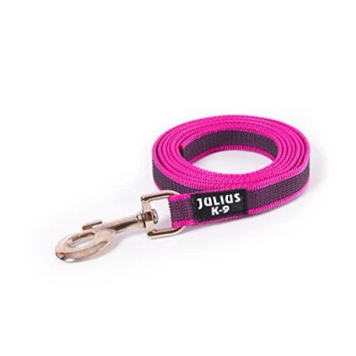 Image of Color &amp; Gray Super Grip Leash without Handle, 20 mm x 1 m, Pink