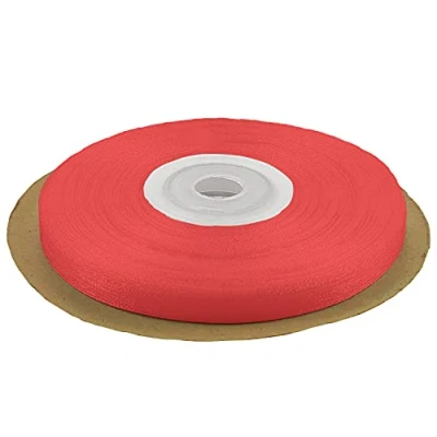 Image of Netuno Ribbon 6 mm x 32 m Colour Flesh Red Decorative Gift Organza Chiffon Fabric for Decoration DIY Crafts Wedding Party Gifts Packaging