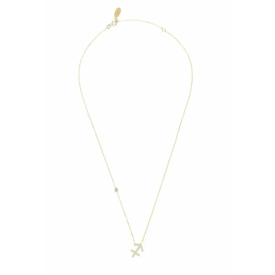 Image of Latelita SCHÜTZE Sternzeichen Zodiac Pendant goldcoloured, Women&#039;s, Size: One Size, Gold coloured