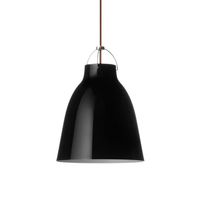 Image of FRITZ HANSEN Caravaggio P2 Gloss black